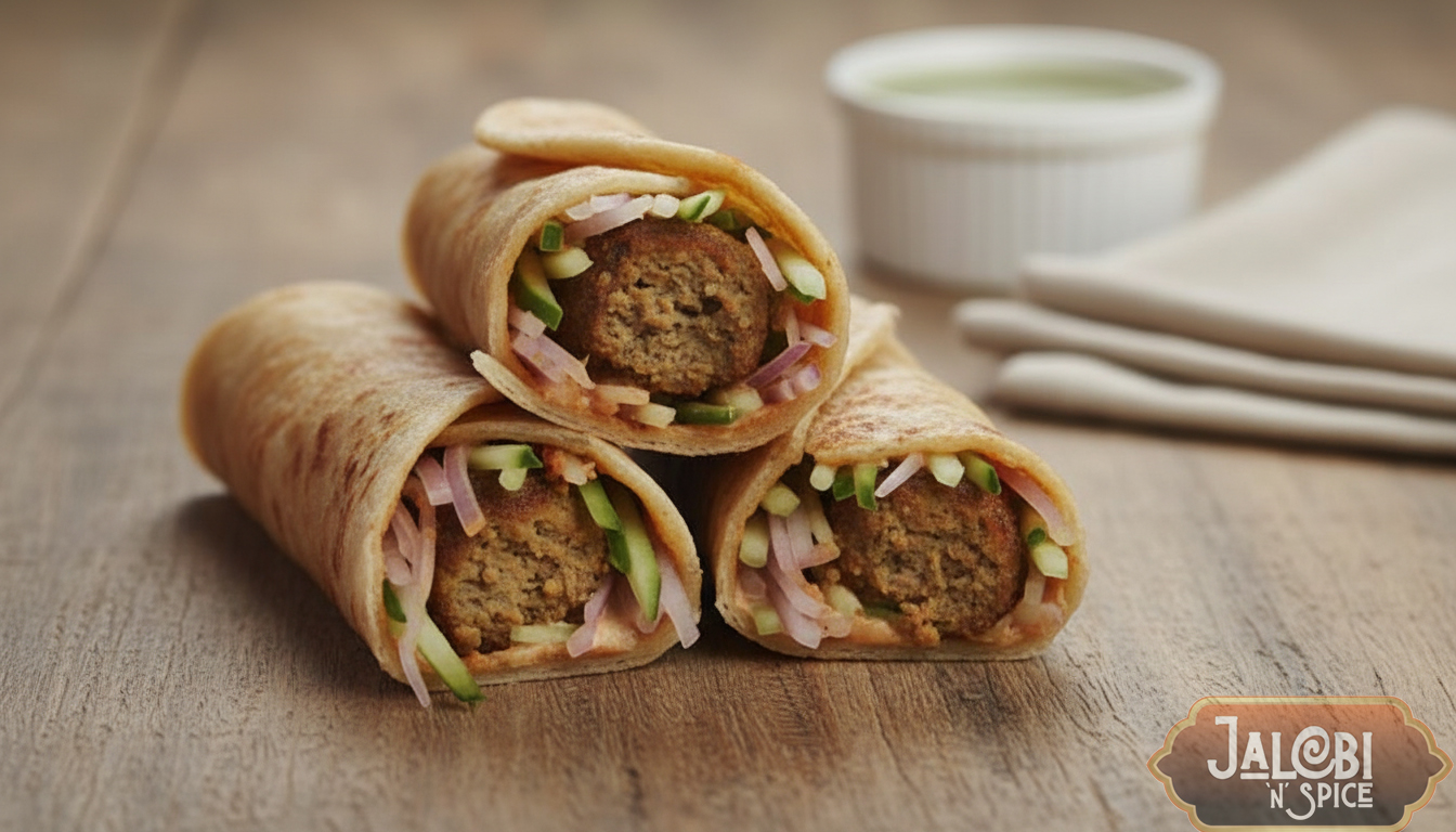 Kebab Paratha Roll - Image 2