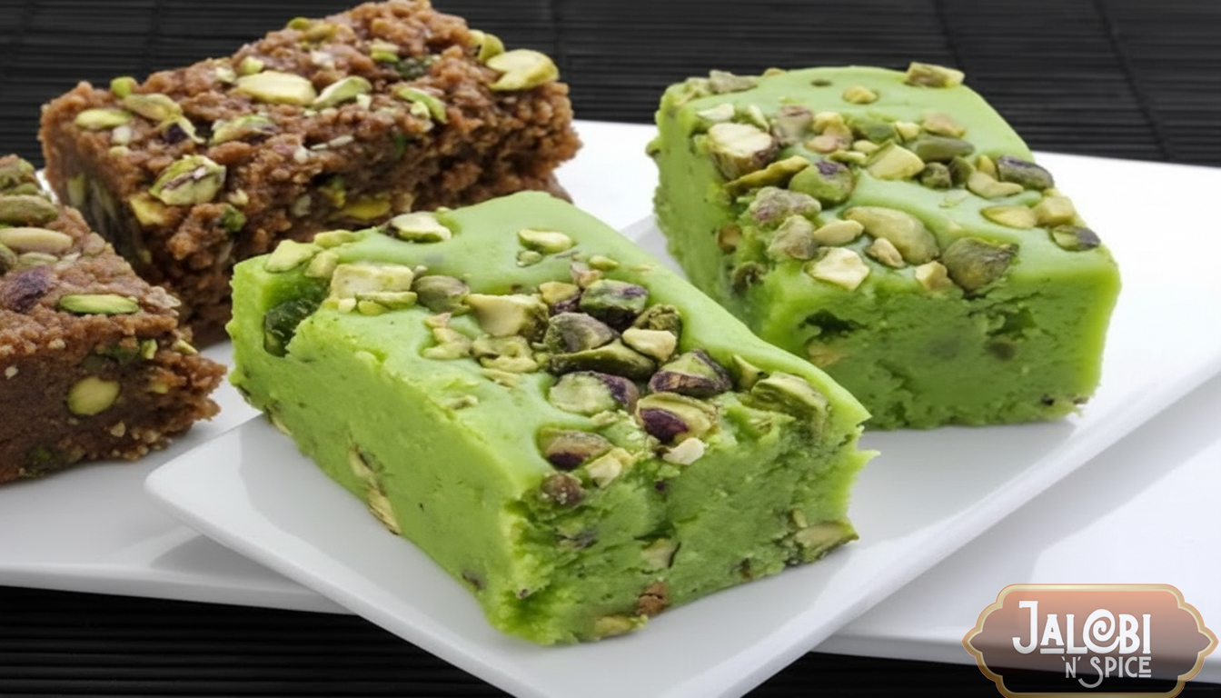 Pistachio Barfi