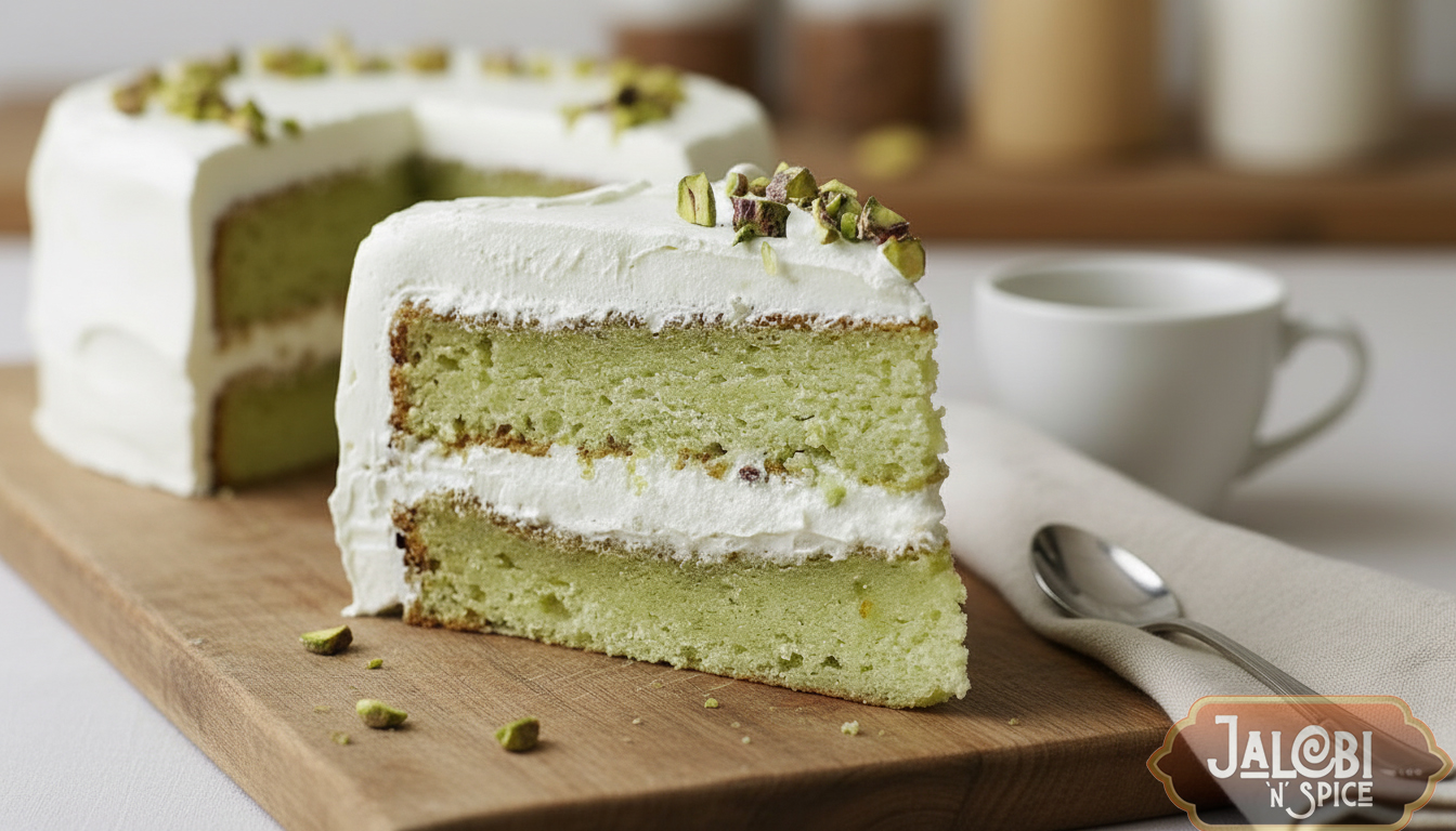 Pistachio Cake Slice - Image 3