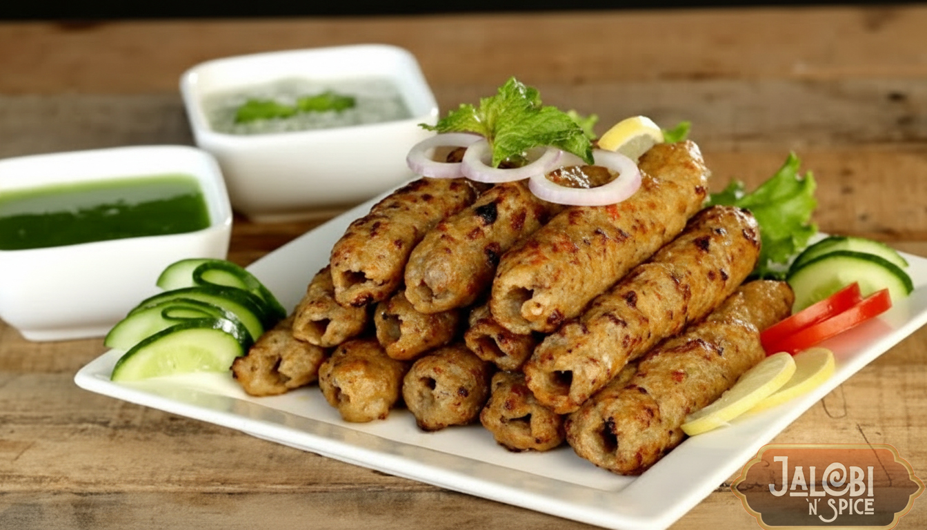 Sheesh Kabab Roll (Chicken, Meat) - Image 3