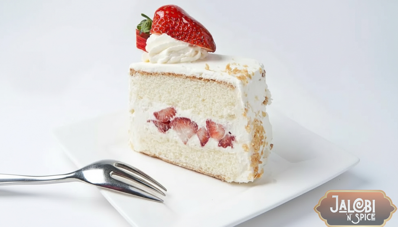 Strawberry Cake Slice