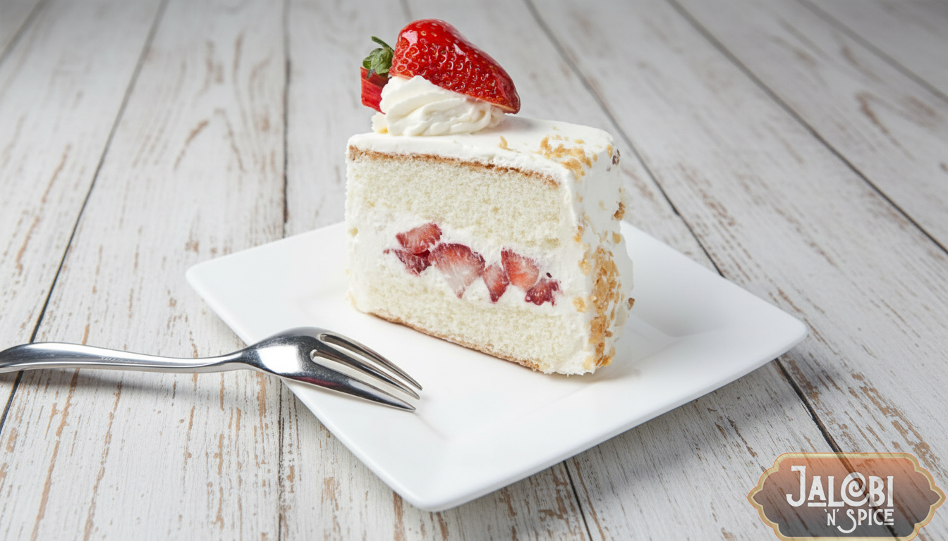 Strawberry Cake Slice - Image 3