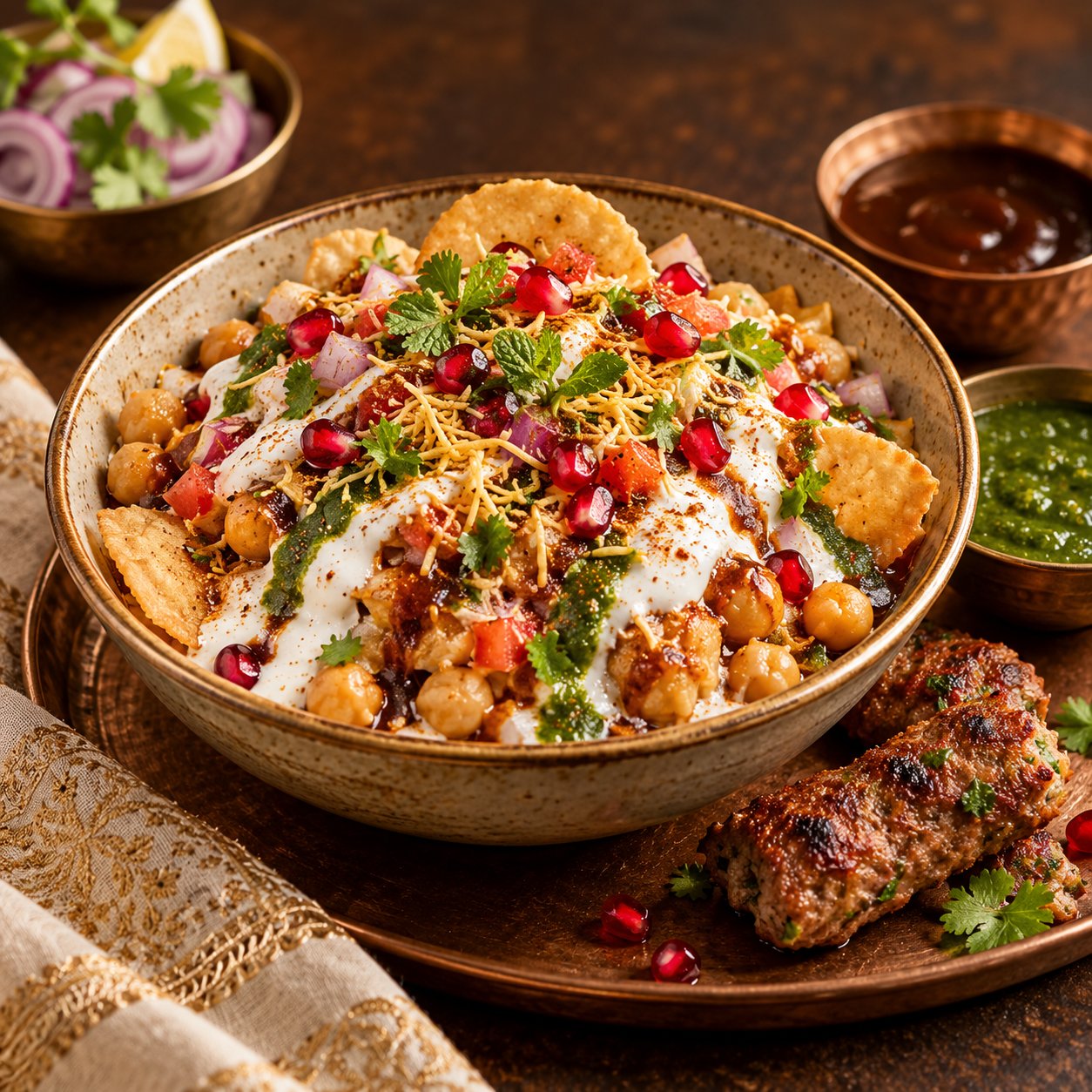 A freshly prepared street-food favourite