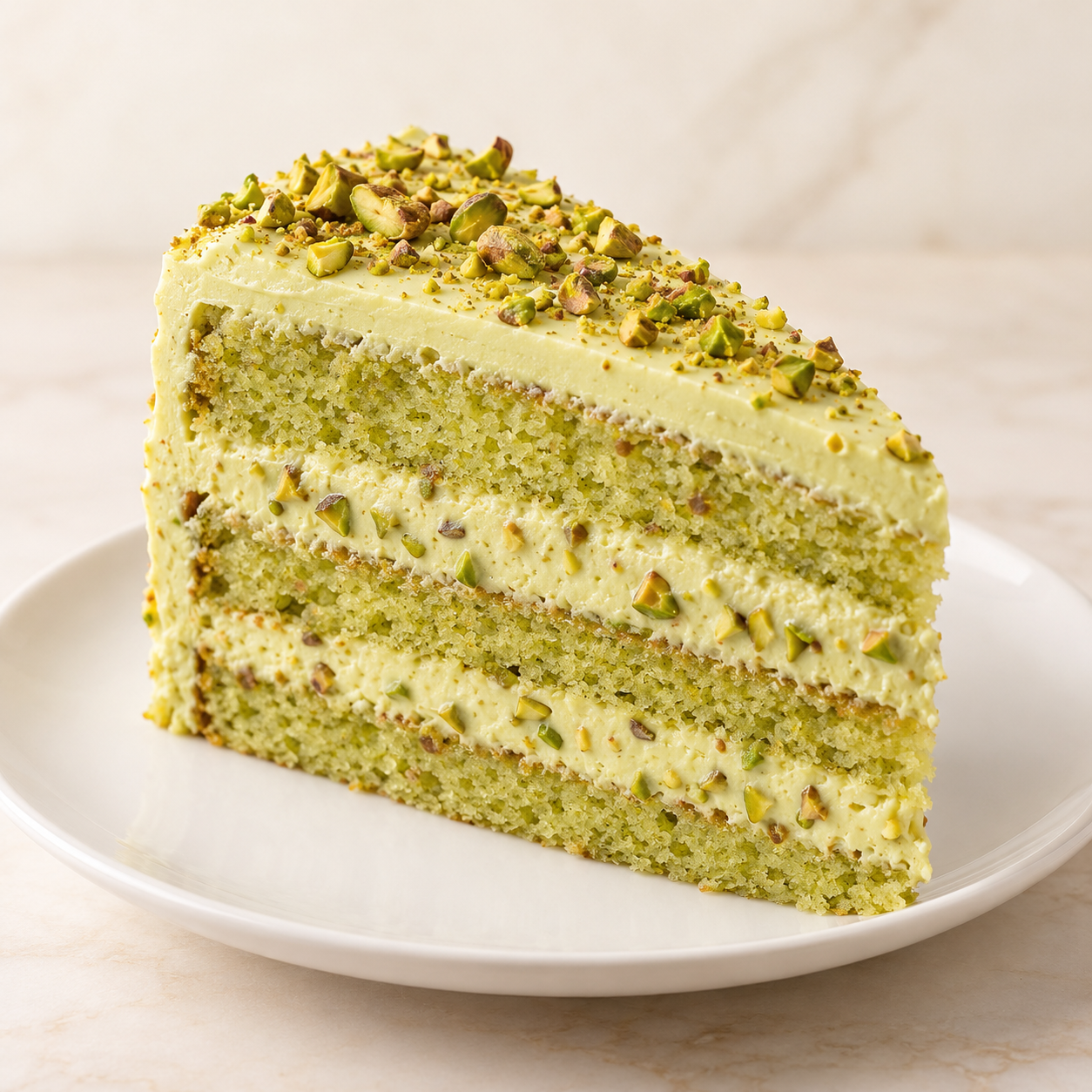 Pistachio Cake Slice - Image 4