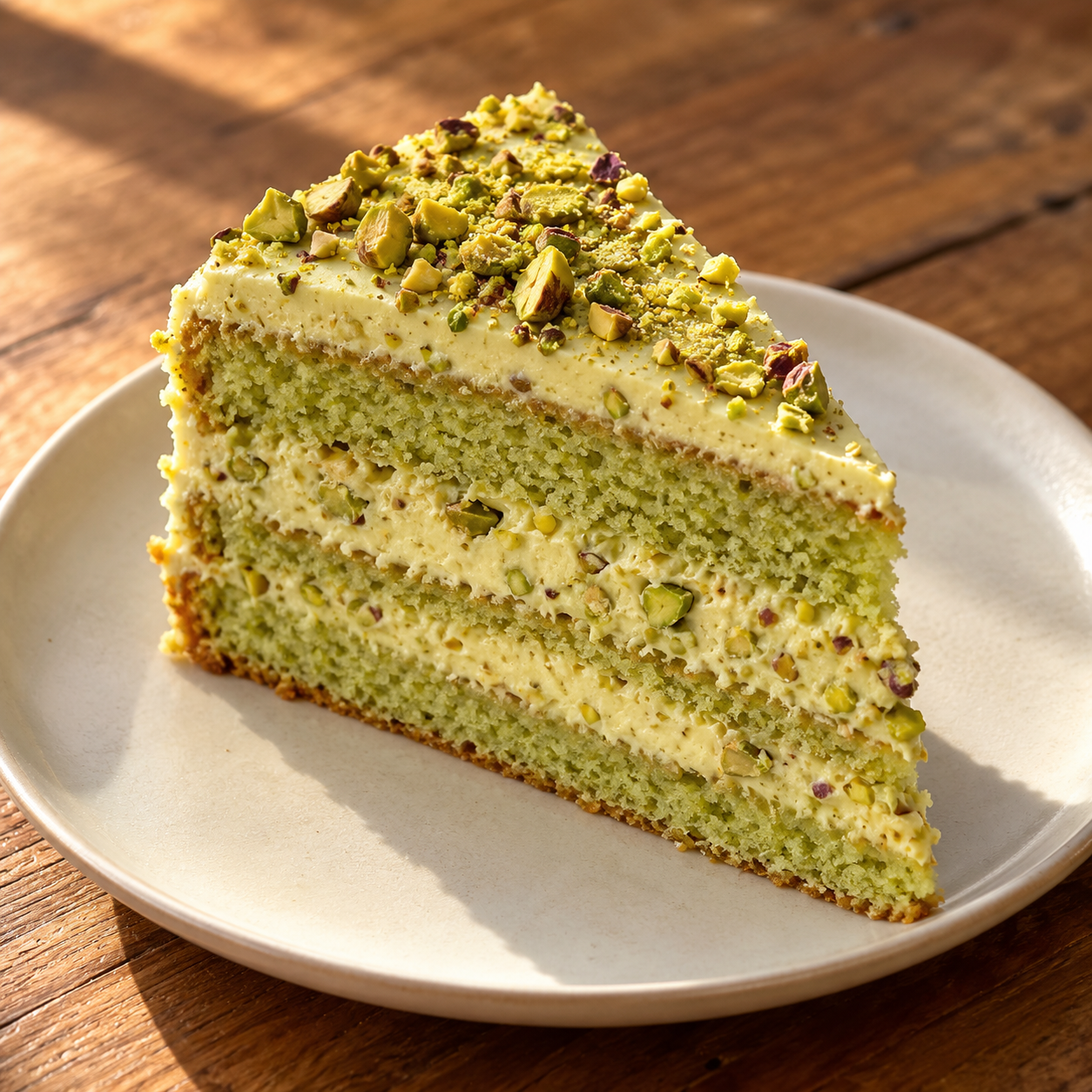 Pistachio Cake Slice - Image 5