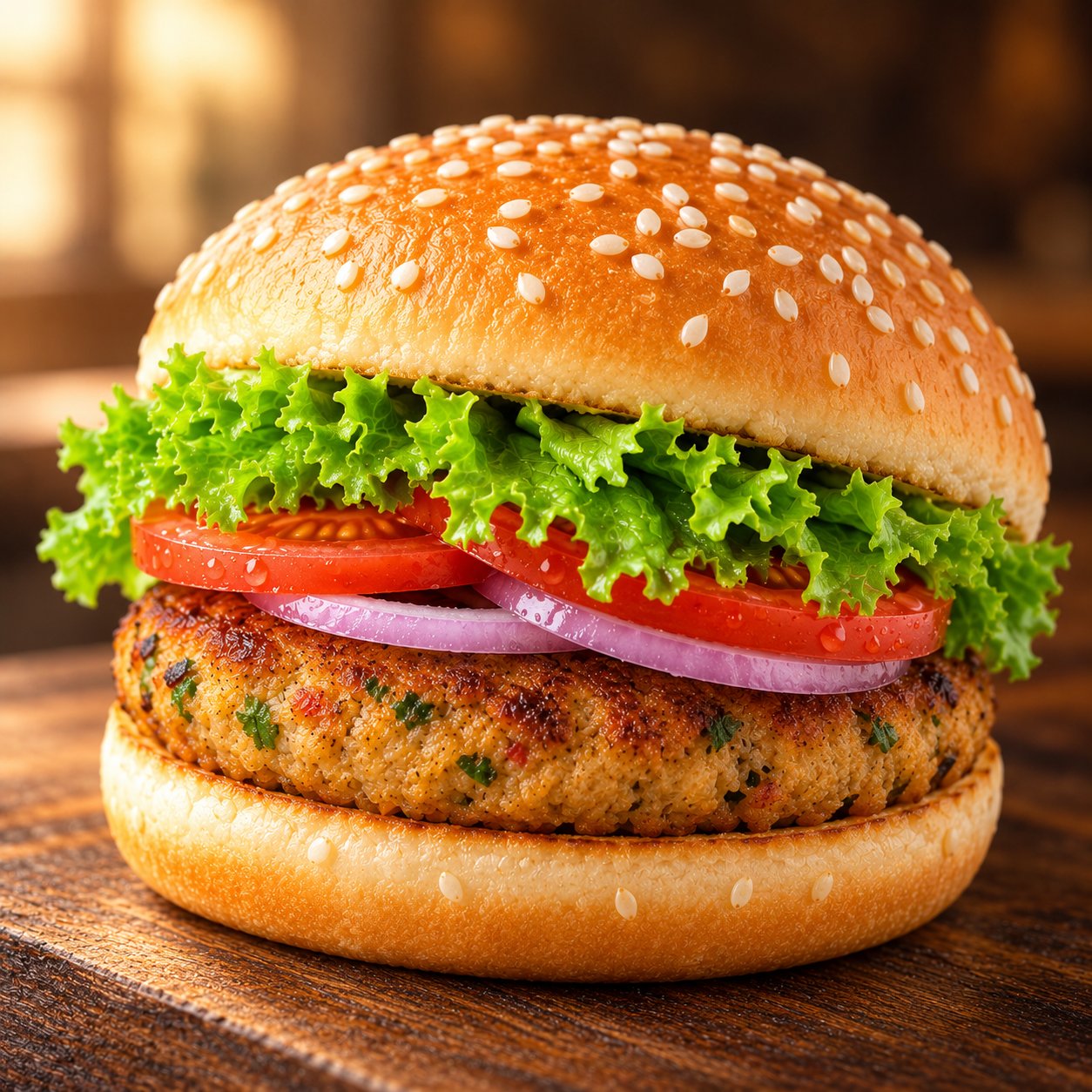 Shami Burger  (Chicken/Meat) - Image 5
